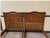 Age: circa 1930 Wood type: solid oak Condition: very good, meticulously maintained, and ready-to-use original condition...