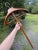 Rare Mid 20th Century Modern Italian Dovetail Wooden Hanger W/ Pole Fratelli Reguitti For Sale - Image 6 of 18