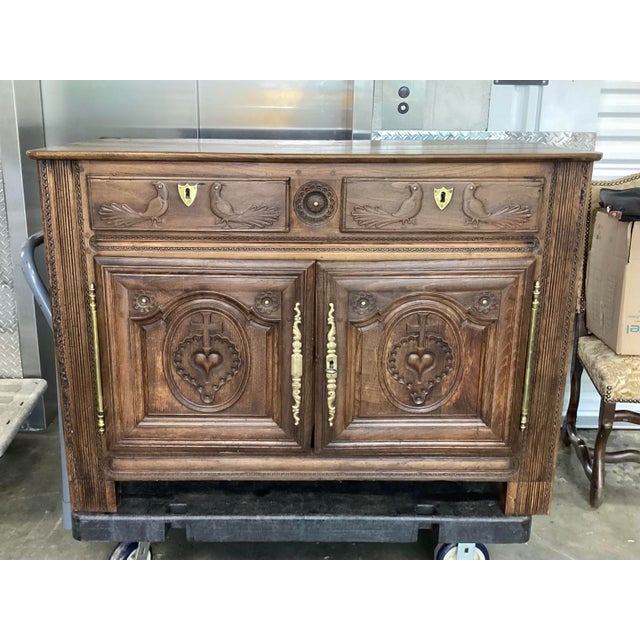 French Antique Chestnut Sideboard/Buffet For Sale In New York - Image 6 of 11