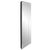 This striking piece features rectangular mirrored frame that is pitched, flaring away from the wall. Each mirrored section...
