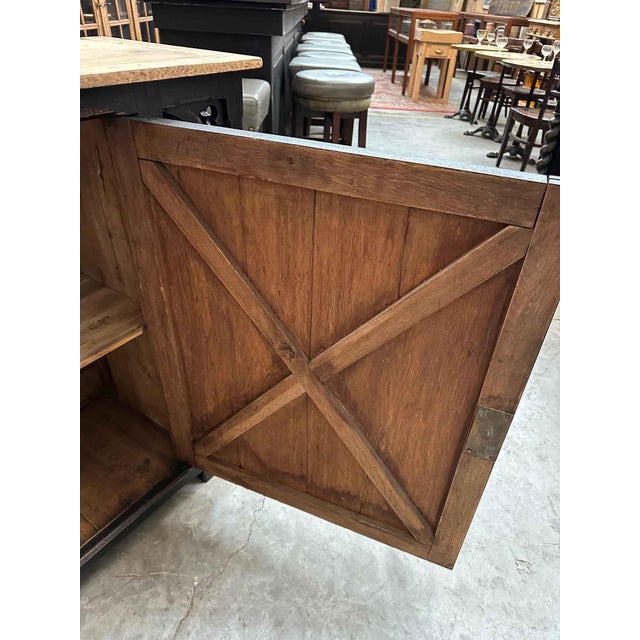 Black Patinated Bar Back For Sale - Image 13 of 15