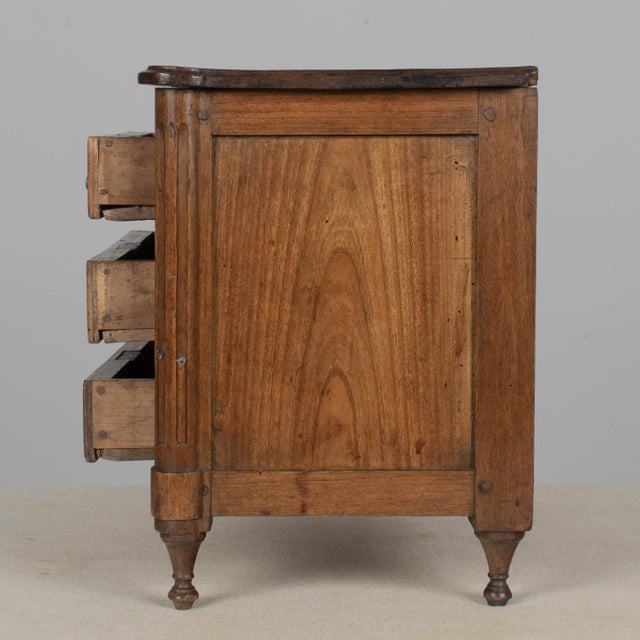 Wood 19th Century French Louis XVI Style Miniature Sampler Commode For Sale - Image 7 of 9