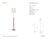 Thomas O'Brien by Visual Comfort Signature Bryant Wrapped Floor Lamp in Hand-Rubbed Antique Brass and Chocolate Leather...