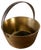 Small 19th Century Brass Preserving Pan or Cooking Pot, 1870s For Sale