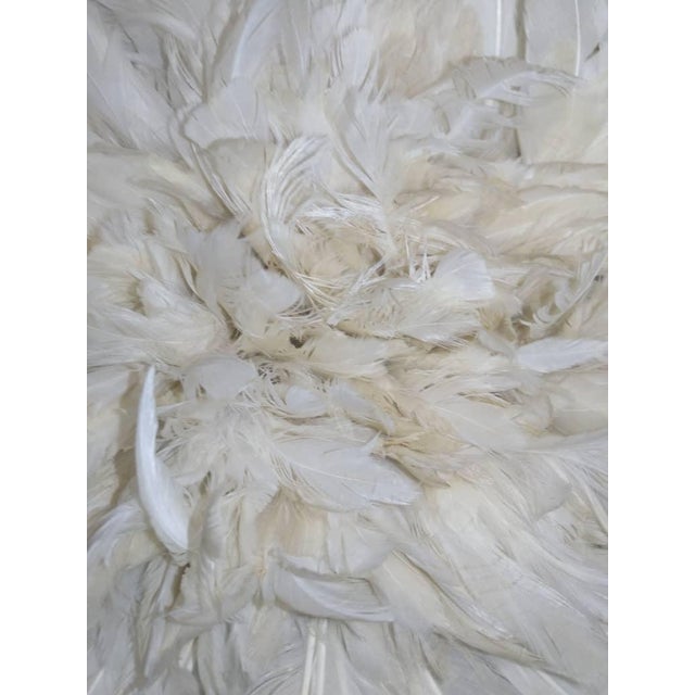 Juju Hat White of 24" - 60 Cm For Sale In Washington DC - Image 6 of 6