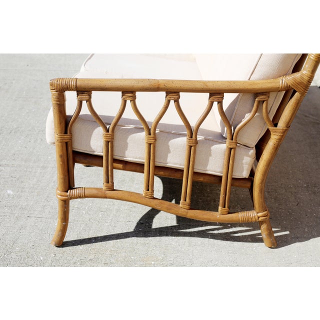 Vintage Ficks Reed Rattan Sofa Chairish