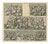 Montfaucon, Cavalry and Infantry Battle Reliefs in Six Scenes, 1722, Engraving For Sale