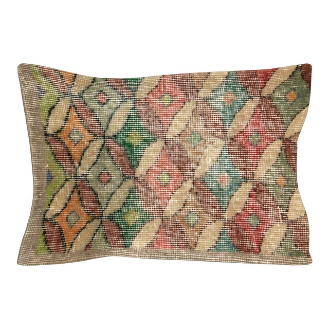 1960s Turkish Mid-Century-Modern Pillow For Sale