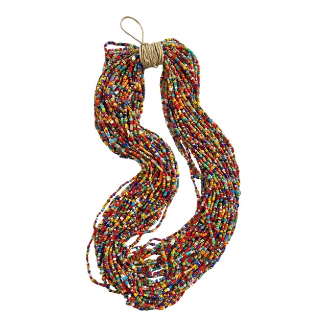 Vintage African Colorful Bead Bundle For Sale