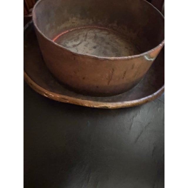 Antique English Copper Dairy Milk Churn by United Dairies Wholesale Ltd. For Sale - Image 10 of 12