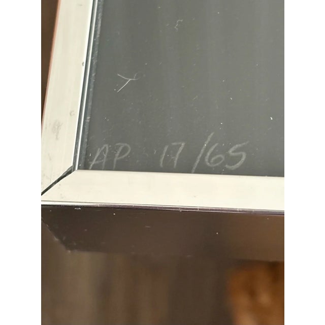 Bauhaus 1970s Herbert Bayer Signed Serigraph Chromatic Accumulation Ap 17/65 Bauhaus Artwork For Sale - Image 3 of 12