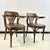1940s Vintage Boho Chic Art Deco Drevounia Bentwood Arm Chairs - A Pair For Sale - Image 13 of 14