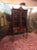 Wood Vintage Federal China Cabinet, Bookcase Cabinet For Sale - Image 7 of 12