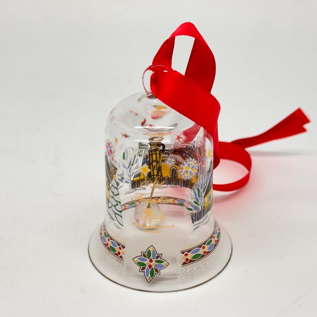 Crystal Ball & Bell by Rudolf Pastor for Hutschenreuther, 1991, Set of 2 For Sale - Image 8 of 10