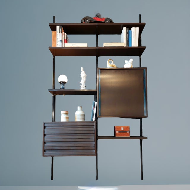 E22 Bookshelf by Osvaldo Borsani for Tecno, 1960s For Sale - Image 17 of 18