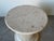 Mid-Century Modern Vintage Coastal Coquina - Coral Stone & Rattan Pedestal Dining Table Base For Sale - Image 3 of 12