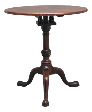 18th Century Mahogany Tripod Table, 1780s