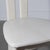 Wood 1980s Pierre Cardin Italian Postmodern Dining Chairs in White Lacquer with Leather Seats - Set of 8 For Sale - Image 7 of 10