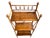 Early 20th Century Early 20th Century Victorian English Burnt Bamboo Bookshelf For Sale - Image 5 of 16
