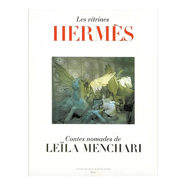 Hermes Coffee Table Book- Vintage Les Vitrines Hermes, 'Hermes Shop Windows' Book For Sale
