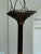 American Vintage Four Arm Brass Gas Fixture With Vintage Shades For Sale - Image 3 of 12