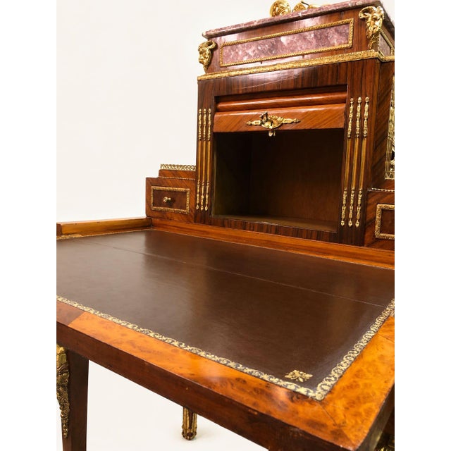 French Louis XV Style Desk For Sale - Image 13 of 18