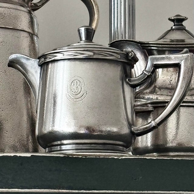 1940s Hotel Silver Teapot Biltmore Dayton For Sale In Columbus - Image 6 of 9