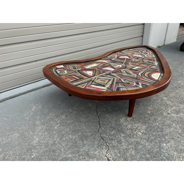 Brown Mexican Modern Coffee Table For Sale - Image 8 of 12