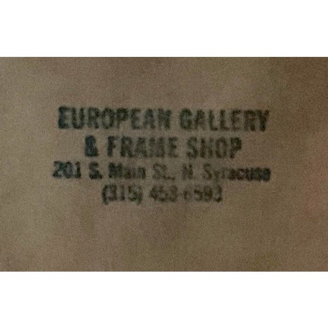 Sienna 19th Century "Les Savoyardes (The Ladies of Savoy)" Louis Léopold Boilly No. 51 Print, Framed For Sale - Image 8 of 10