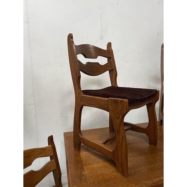 Dining Table and Chairs, Set of 7 For Sale - Image 4 of 18