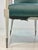 Modern Modern Caracole Blue Silk Finesse Chair For Sale - Image 3 of 8