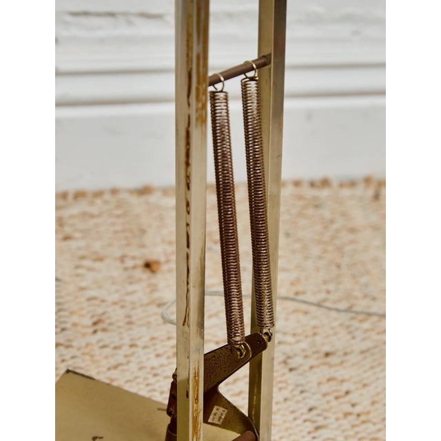 Grasshopper Architectural Vintage Adjustable Industrial Floor Lamp For Sale - Image 9 of 12