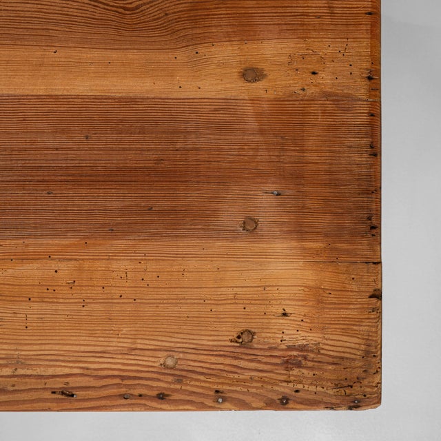 1900s French Belgian Provincial Wooden Shop Counter by Emile Lambot, Châtelet For Sale - Image 14 of 18