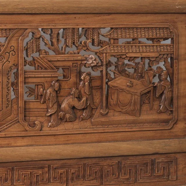 Antique Carved Daybed Rail, 1860 For Sale - Image 5 of 10