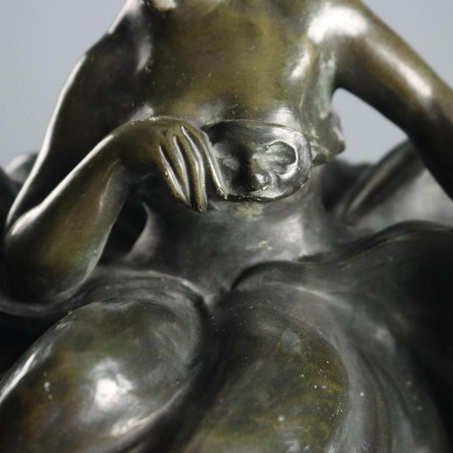 Terracotta Lady attributed to Bruno Merli For Sale - Image 4 of 9