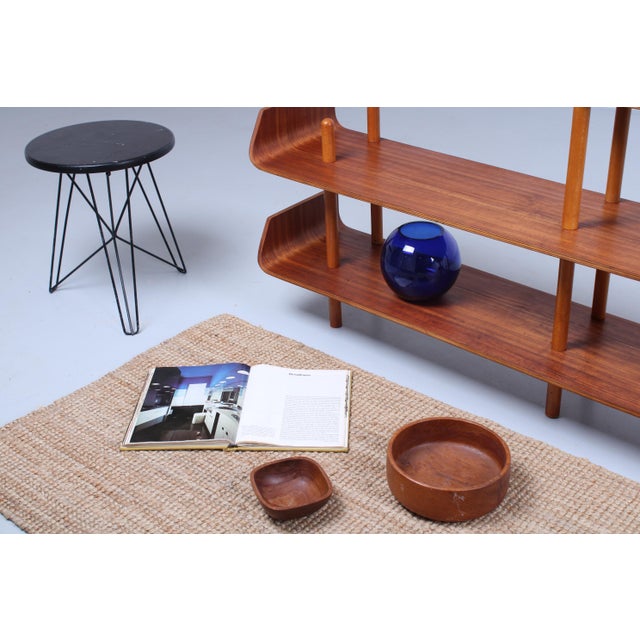 Teak Wall Unit attributed to Willem Lutjens for Gouda Den Boer, 1950s For Sale - Image 16 of 18