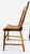 Antique Country Plank Chair, Spindle-Back C. 1930s U S A. For Sale - Image 4 of 8
