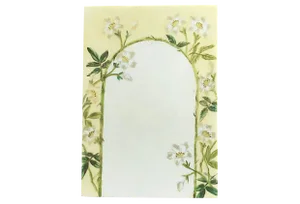 Floral Archway Porcelain Menu