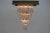 Large Glass and Brass Chandelier, Italy, 1970s For Sale - Image 6 of 10