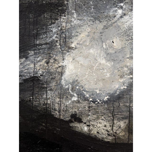 20th Century Abstract Multi-Media Painting "Gothic Tale" by Augustus Goertz. For Sale - Image 14 of 16