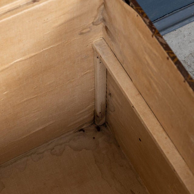 Antique French Trunk in Woven Monogram Canvas from Louis Vuitton, 1896 For Sale - Image 16 of 18