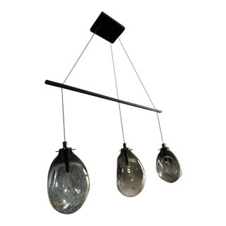 Sonneman Liquid 3-Light Linear Suspension For Sale