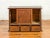 Brown Japanese 19th Century Keyaki Wood Buffet with Sliding Doors and Three Drawers For Sale - Image 8 of 13