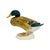 Ceramic Mid-Century Beswick Model 817 Squatting Mallard Drake by Mr. Watkin For Sale - Image 7 of 10