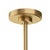 Metal Bond Pendant 5 Light For Sale - Image 7 of 8