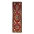 Vintage Heriz Designed Red Wool Runner For Sale