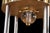 Chrome C. 1920 Art Deco Ceiling Light Fixture For Sale - Image 8 of 9