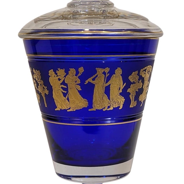 Jupiter glass cup or vase, leon ledru for val st-lambert, late 19th/early 20th century – belgium exquisite jupiter glass...