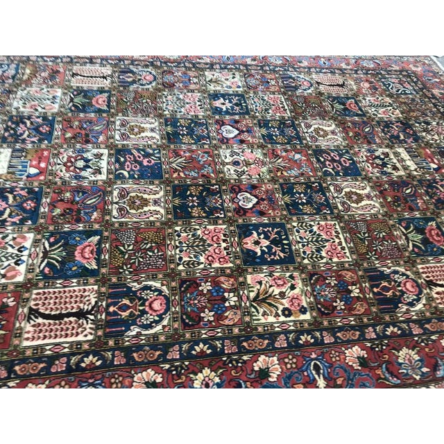 Large Vintage Charshotor Bakhtiar Rug, 1980s For Sale - Image 15 of 18