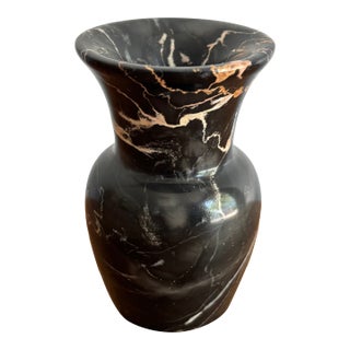 Small Italian 1970s R. Romanelli Marble Bud Vase Sculpture For Sale